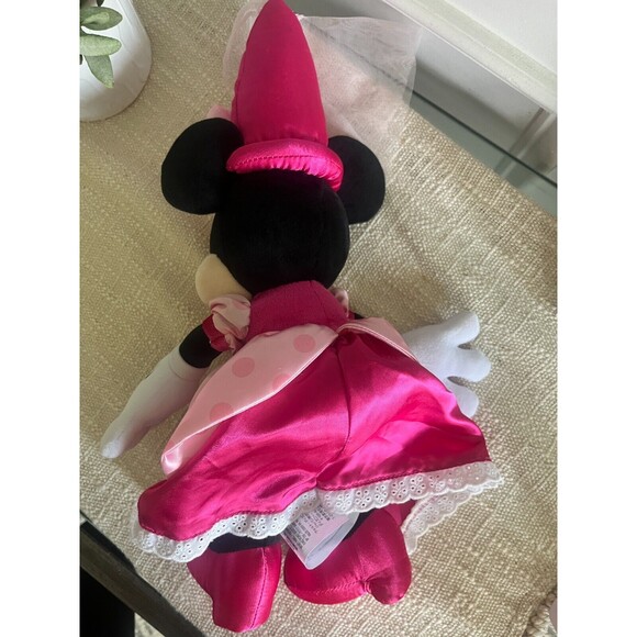 Minnie Mouse 22" Disney World Parks Pink Plush Doll Pink Princess, Disneyland - Picture 3 of 5